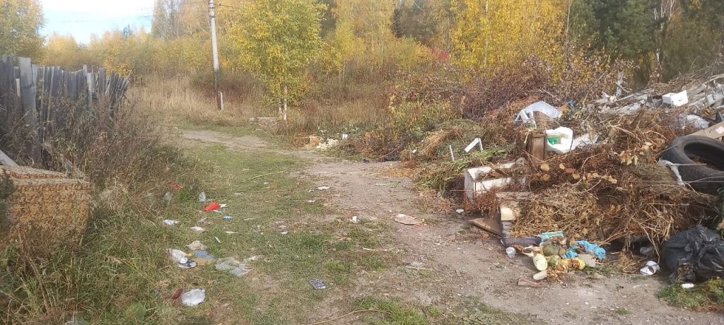 «Рифей» признал, что свалку по закону должна убрать администрация. Фото: Раиса Мельникова, читатель «Вечернего Краснотурьинска».