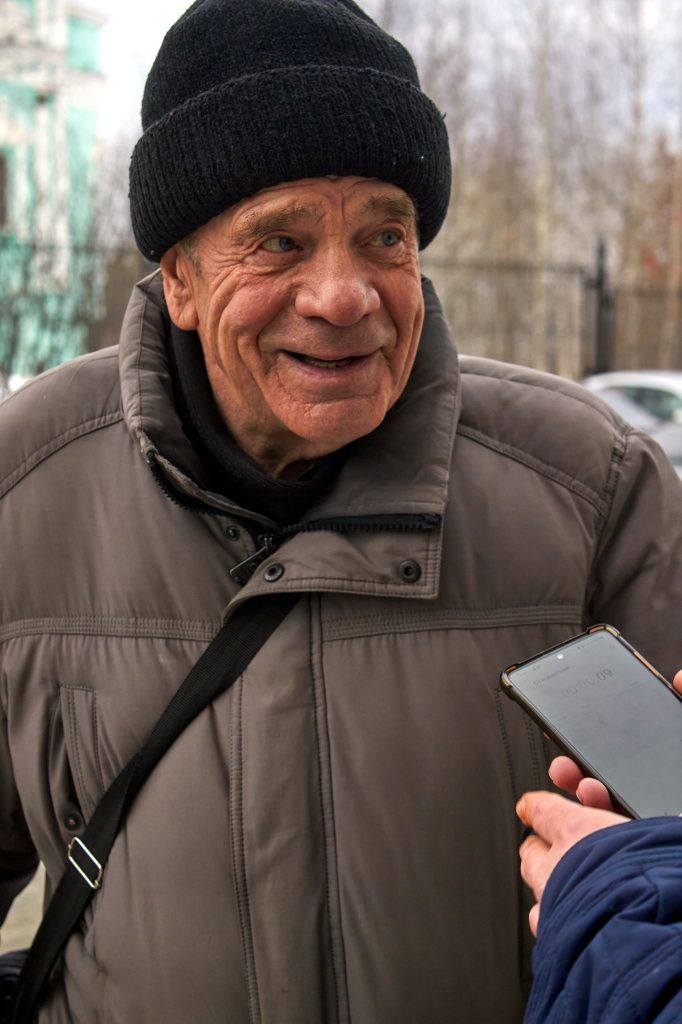 Пенсионер Леонид. Фото: Вадим Аминов, "Вечерний Краснотурьинск"