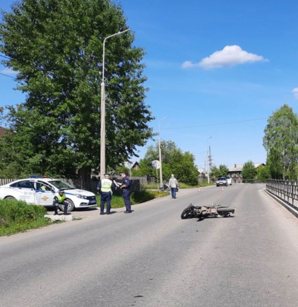 ДТП произошло у дома №25 по улице Клары Цеткин. Фото: ГИБДД Серова