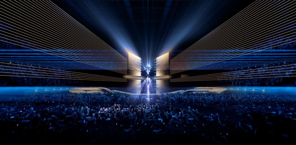 Такая сцена ждала бы участников "Евровидения-2020" в Роттердаме. Фото: NPO / AVROTROS / NOS / официальный сайт конкурса