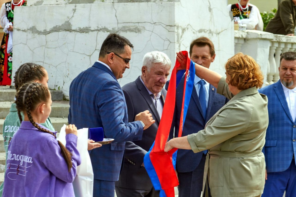 Новый "Почетный гражданин Краснотурьинска" - Василий Таскаев. Фото: Вадим Аминов, "Вечерний Краснотурьинск"