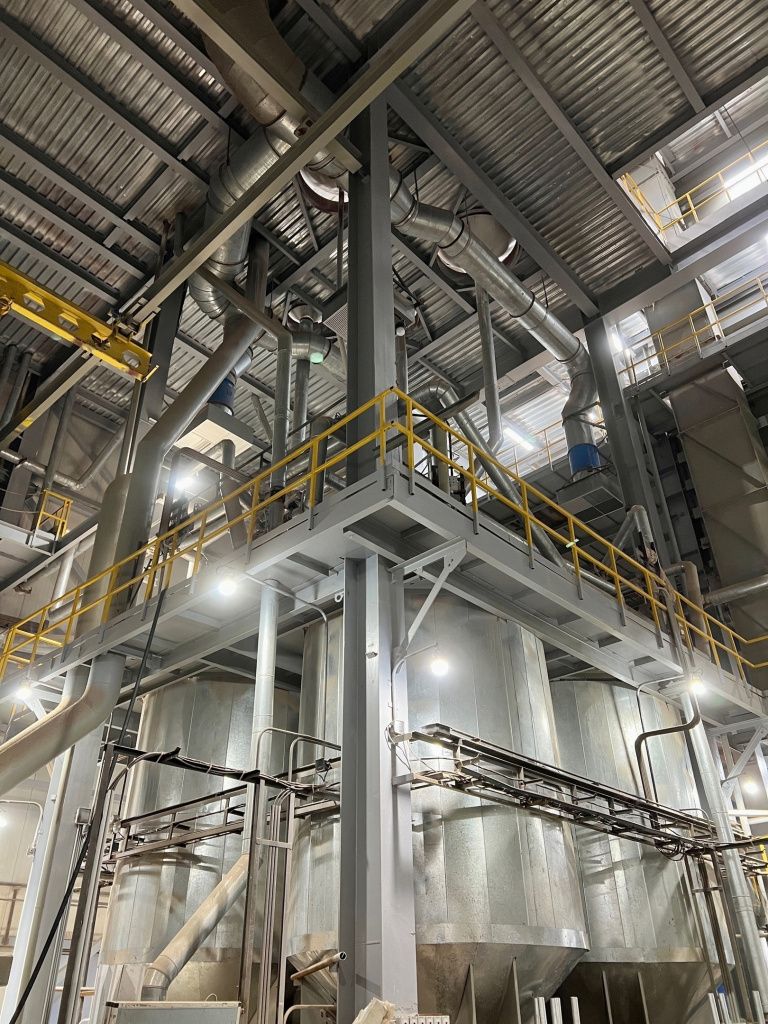 Современная печь кальцинации. Фото: Евгения Ягина