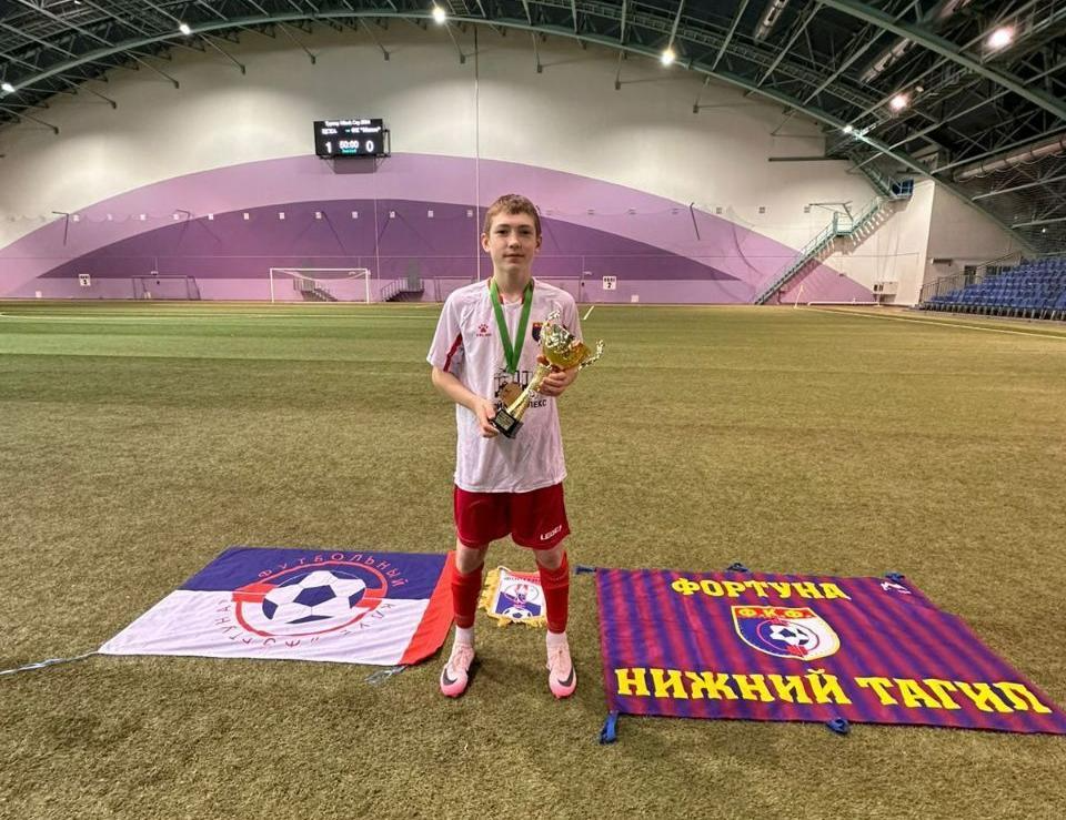 В составе нижнетагильской «Фортуны» Матвей завоевал бронзу в Минске. Фото: Юлия Дятлова