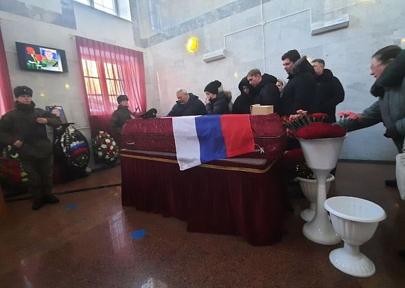 Похоронили погибшего на СВО Виталия Москалева
