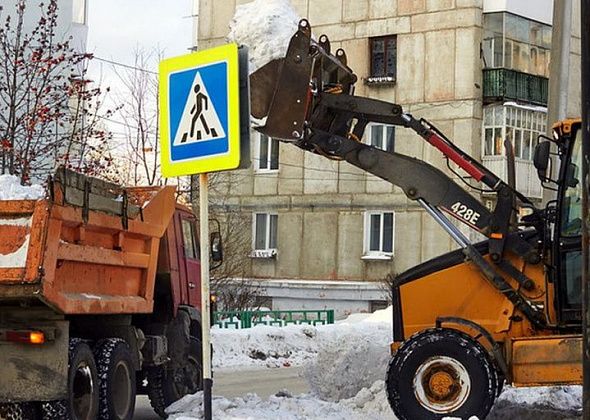 За одну ночь от снега планируют очистить 16 улиц