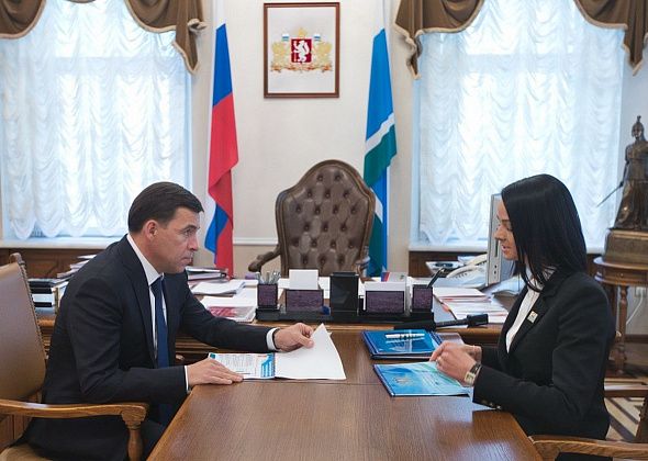 Ольга Глацких отчиталась перед губернатором о реализации молодежной политики в Свердловской области
