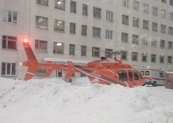 Из Краснотурьинска вертолетом госпитализировали младенца