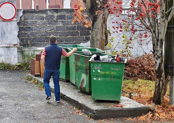 В выходные мусорные контейнеры могут быть переполнены