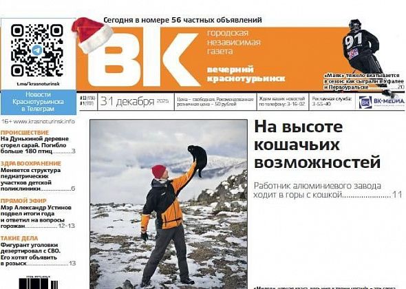 Свежая "Вечерка": кошка-турист, итоги года от мэра и изменения в детской поликлинике