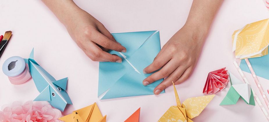 В библиотеке Заречного района проходят мастер-классы по изготовлению фигурок из бумаги