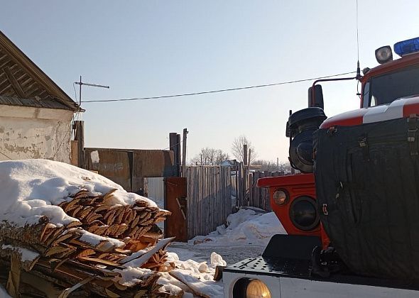 Этим утром на Суходойке горели частный дом и баня