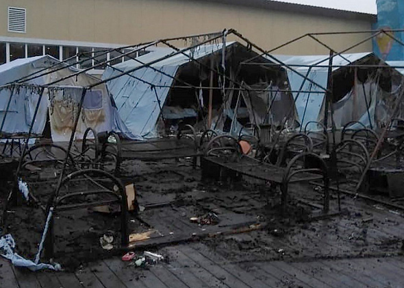 Сгоревший на Дальнем Востоке детский палаточный лагерь работал незаконно. Погибли две девочки