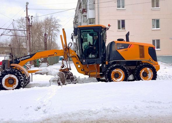 Горожан просят убрать автомобили с улиц, чтобы не мешать расчистке от снега