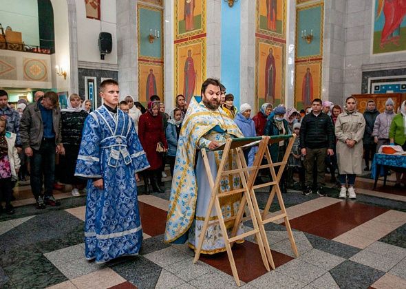В соборе Максима Исповедника собирают деньги для находящихся на СВО