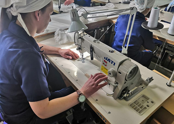 В краснотурьинской ИК-16 изготовят более 140 тысяч медицинских масок