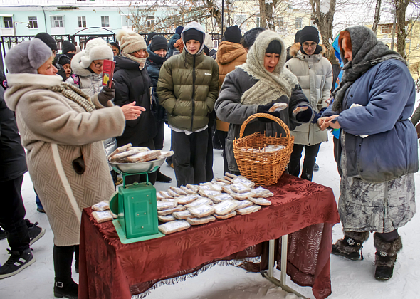 В Краснотурьинске раздали «блокадный хлеб»