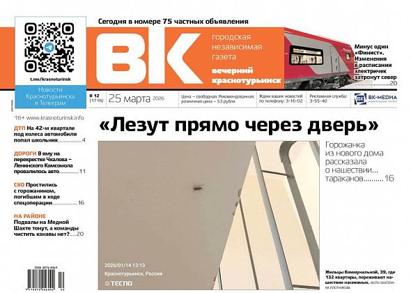 Провал на дороге, тараканы у дверей и изменения в расписании электричек: о чем еще расскажет газета