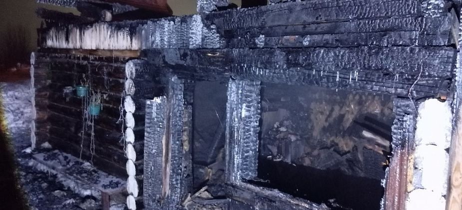 На Медной Шахте горела баня