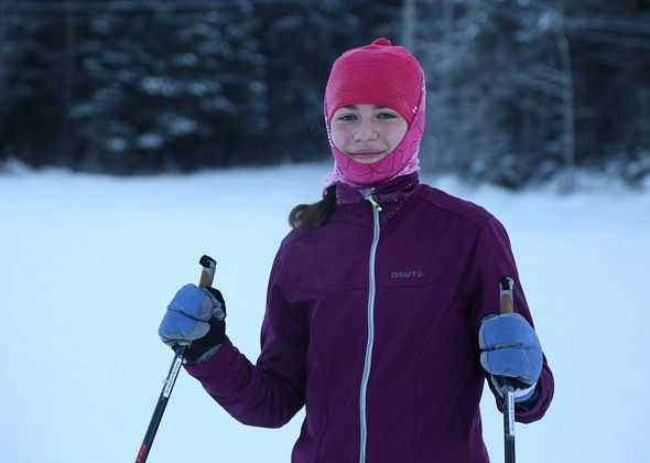 Валерия Полякова завоевала пятое место на первенстве России по лыжным гонкам