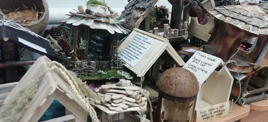 Дети изготовили более 150 кормушек в рамках акции "Покормите птиц зимой"