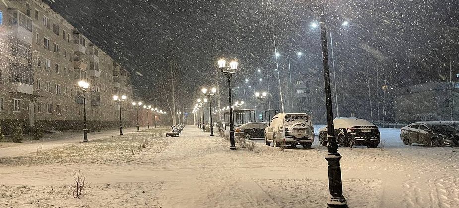 Синоптики обещают сильные снегопады на севере области