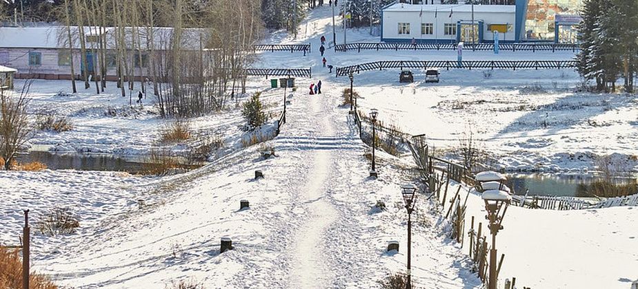 Мост к лыжной базе и его освещение отремонтируют в следующем году