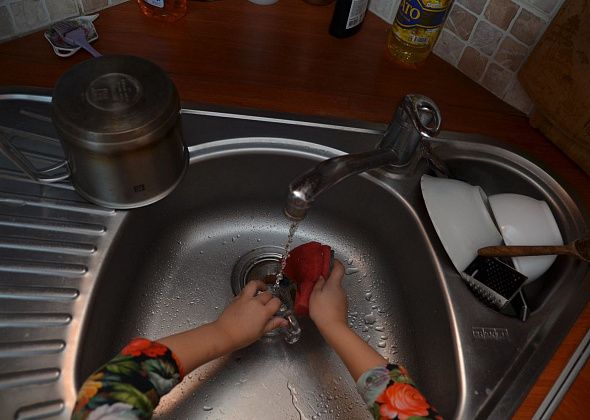  Снижена температура горячей воды в Заречном районе