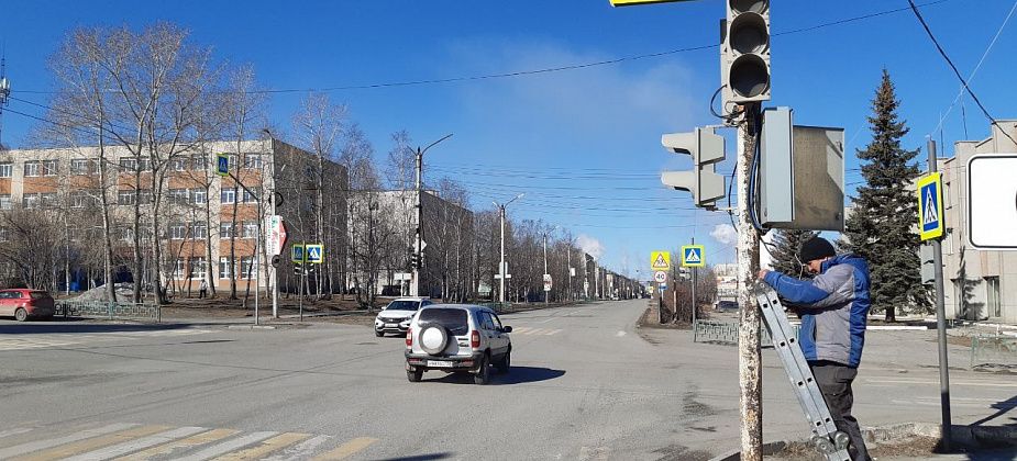 Режим работы светофоров изменят еще на одном перекрестке
