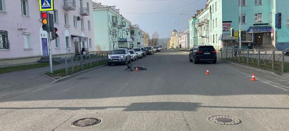 "Выехал на красный". В ГАИ прокомментировали аварию с велосипедистом 