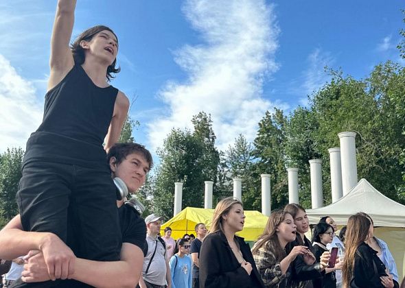 Рок на Турье. В Парке влюбленных прошел музыкальный фестиваль