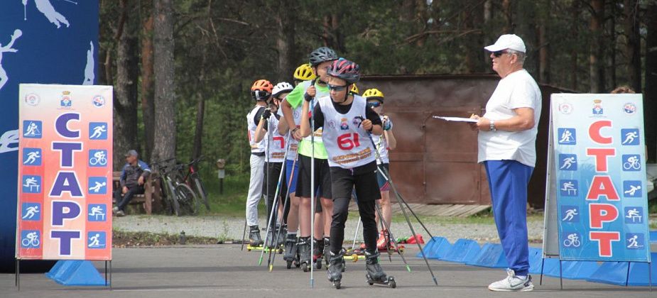 Юные краснотурьинцы отлично выступили на лыжероллерных соревнованиях в Серове