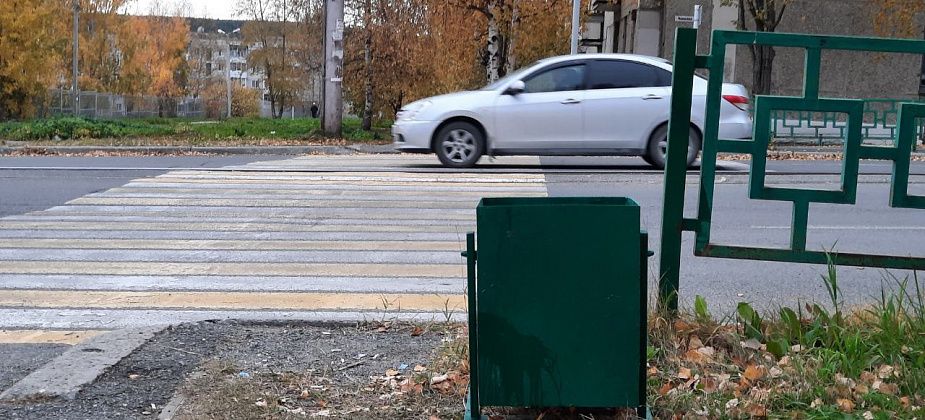 В мэрии Краснотурьинска ответили, когда уберут урны на перекрестках