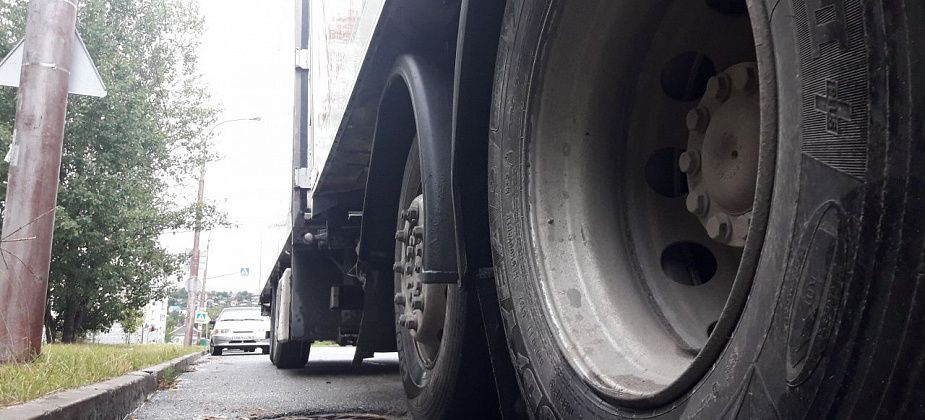 Грузовики скоро будут ездить только по трем улицам