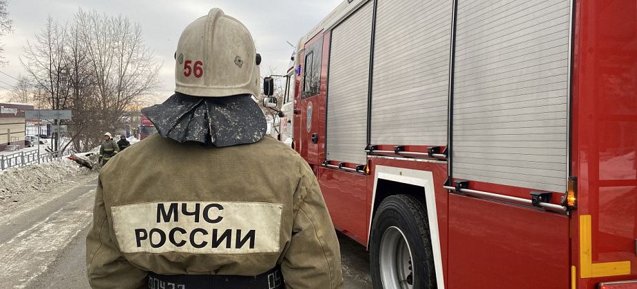 В частном доме горел дощатый пол