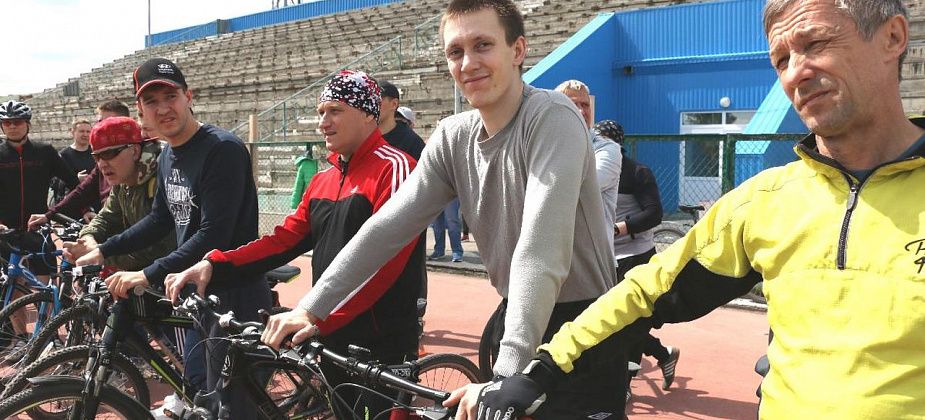 Самые быстрые велосипедисты завода работают в железнодорожном цехе