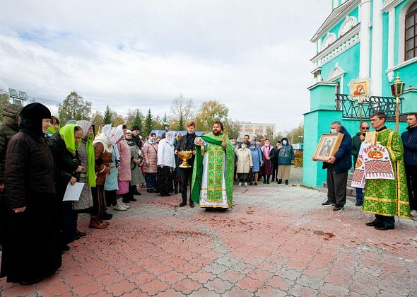 Престольный праздник в соборе отметили молитвой и крестным ходом