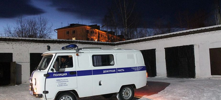 Парень в балаклаве обматерил полицейских, показал неприличный жест и повредил машину. Будут судить