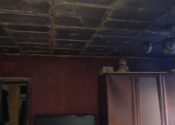 В результате пожара в квартире пострадала пенсионерка