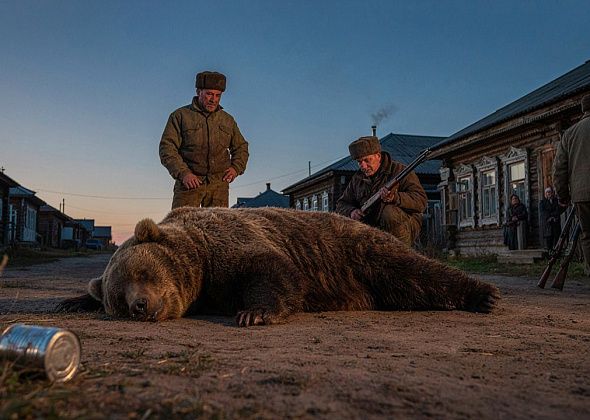 Под Краснотурьинском застрелили восьмого медведя. Он убил 15 куриц