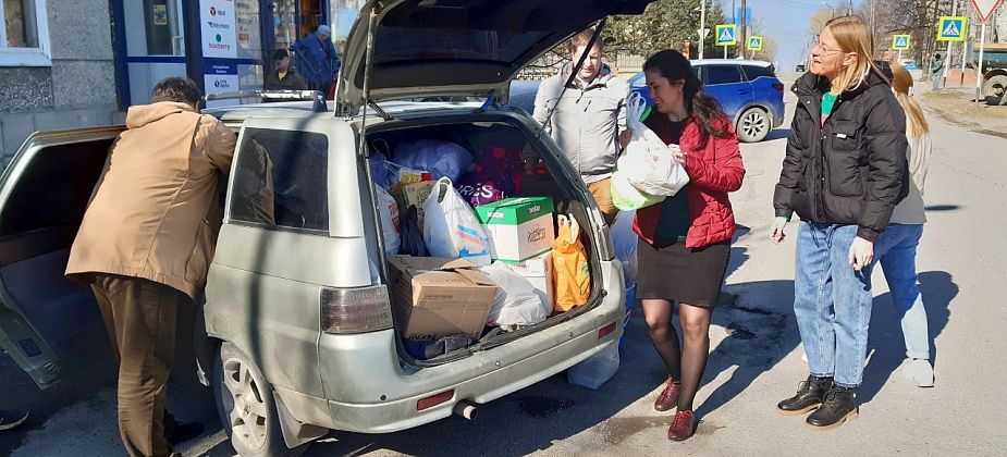 Продукты, собранные краснотурьинцами, отправили погорельцам Сосьвы