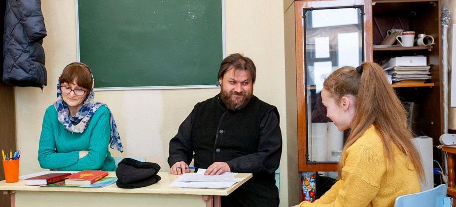 В воскресной школе прошли экзамены