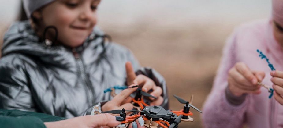 В «Геоквантуме» детей бесплатно научат управлять дронами и пользоваться GPS