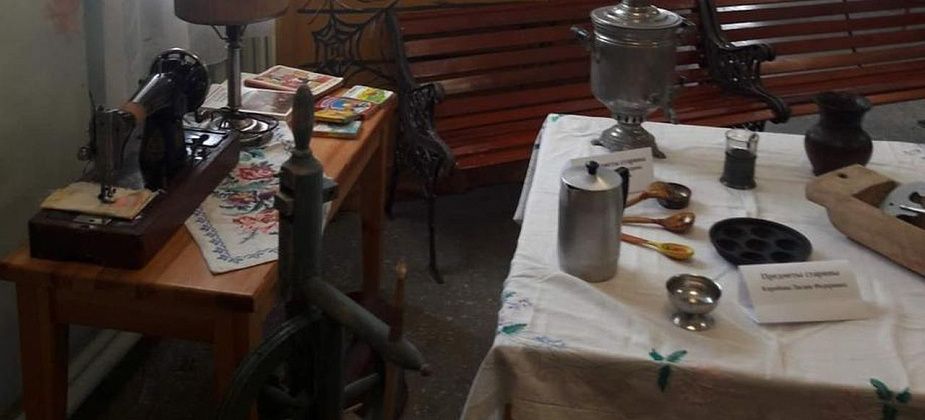 В поселке Воронцовка открылась выставка старинных предметов
