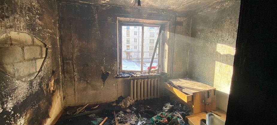 В общежитии на Коммунальной произошел пожар 
