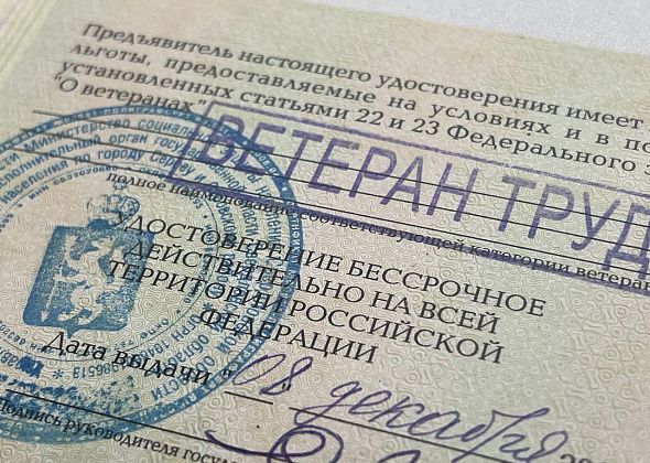 10 – региональных, 12 – федеральных «Ветеранов труда». Кого из горожан удостоили звания?