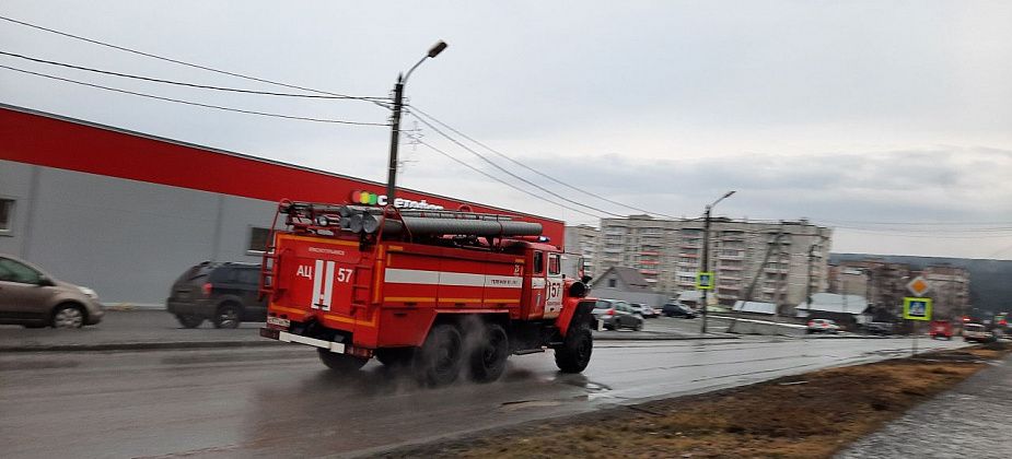 Минувшим вечером вспыхнул пожар на Радищева