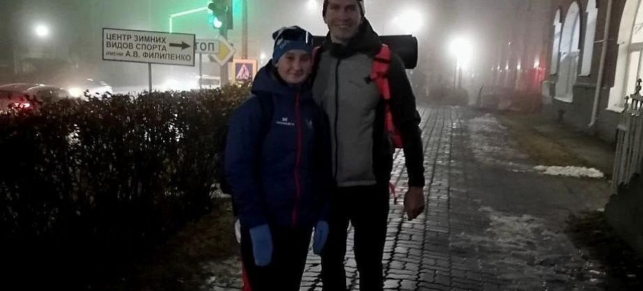 Воспитанники СШОР встали на лыжи в Ханты-Мансийске  