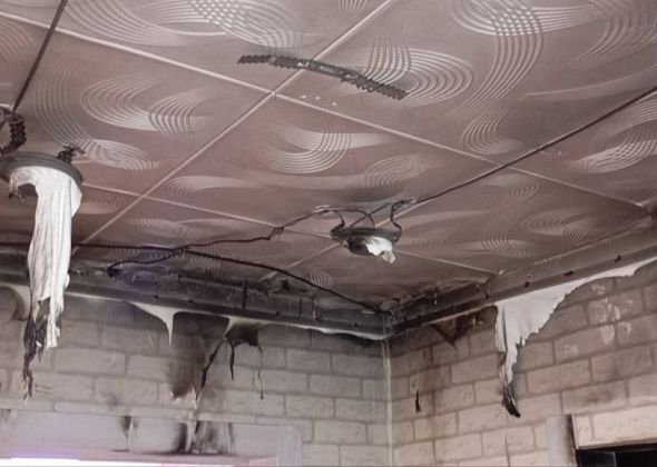 На майских праздниках в пятиэтажке вспыхнул пожар