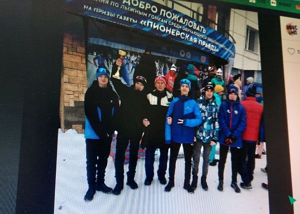 Лыжники из школы №19 победили в соревнованиях на призы "Пионерской правды"