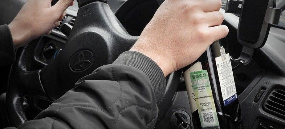 В городе поймали  шестерых пьяных водителей
